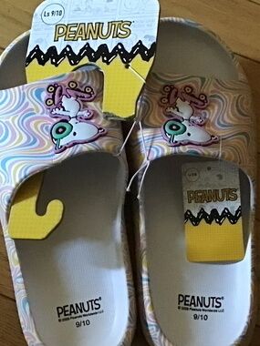 Peanuts Snoopy Platform Slides NWT